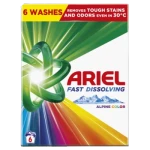 Ariel Fast Dissolving Alpine Color Proszek do prania 330g, 6 prań