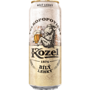 'Piwo KOZEL BILY LEHKY 3,5% puszka 500ml