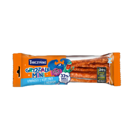 Kabanoski z kurczaka Gryzzale 40 g Tarczyński Kabanoski z kurczaka Gryzzale 40g Tarczyński