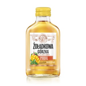 'Żołądkowa Gorzka Mango z miętą 25% 90ml