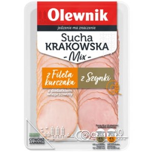 Sucha krakowska mix plastry Olewnik 90 g