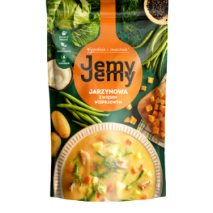 Jarzynowa z mięsem wieprzowym 450 g