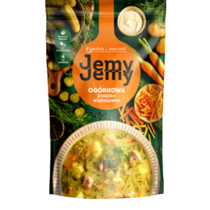 Ogórkowa z mięsem wieprzowym 450 g