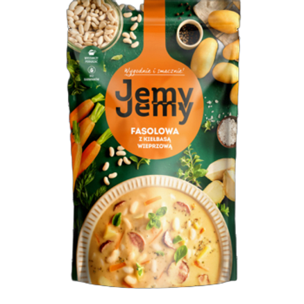 Fasolowa z kiełbasą wieprzową 450 g Fasolowa z kiełbasą wieprzową 450 g