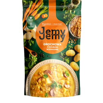 Grochowa z kiełbasą wieprzową 450 g Grochowa z kiełbasą wieprzową 450 g