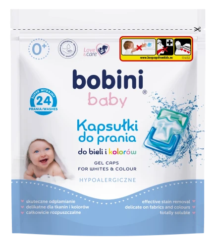 Kapsułki do prania Bobini Baby 24 szt.