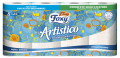 Papier toaletowy brzoskwiniowy Foxy Artistico 8 rolek