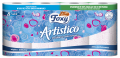 Papier toaletowy różowy Foxy Artistico 8 rolek