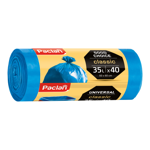 Worki na śmieci 35 l Paclan 40 szt.