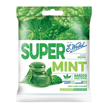 Cukierki Landrynki Supermint E. Wedel 90 g Cukierki Landrynki Supermint E. Wedel 90 g