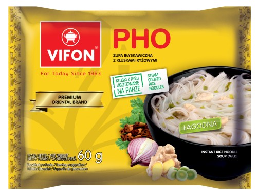 Zupa wietnamska PHO z makaronem ryżowym Vifon Premium 60 g