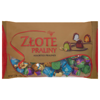 Praliny Złote mix smaków Solidarność 1 kg Praliny Złote mix smaków Solidarność 1 kg