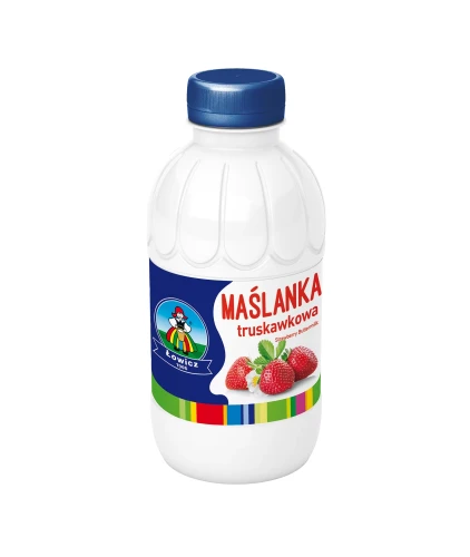 Maślanka truskawkowa Łowicz 500 g maslanka-truskawkowa.webp