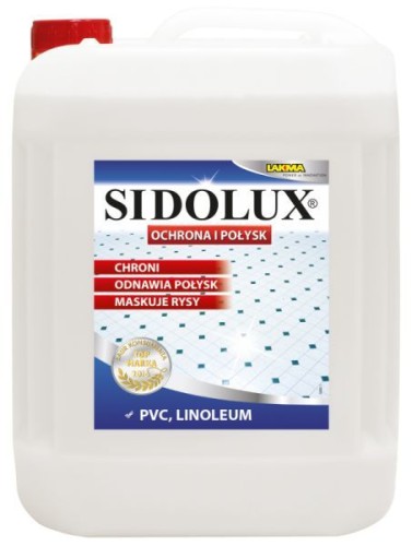 Emulsja do ochrony i nabłyszczania PCV, linoleum Sidolux Expert 5 l Emulsja do ochrony i nabłyszczania PCV, linoleum Sidolux Expert 5 l