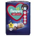 Pieluchomajtki Pampers Night Rozmiar 6 19 szt.