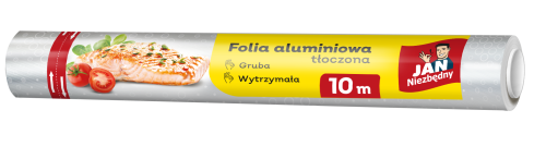 Folia aluminiowa Jan Niezbędny 10 m Folia aluminiowa Jan Niezbędny 10 m