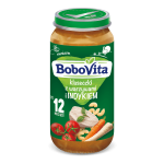Obiadek kluseczki z warzywami i indykiem po 12 miesiącu BoboVita 250 g
