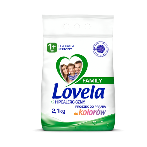 Proszek do prania Lovela Color Family 2,1 kg