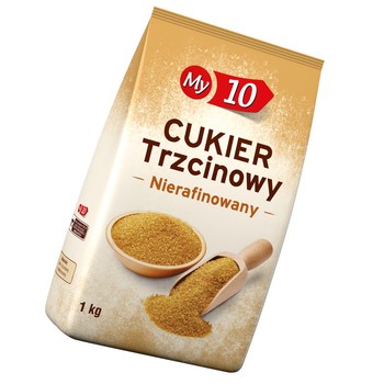 Cukier trzcinowy My10 Sante 1 kg Cukier trzcinowy My10 Sante 1 kg