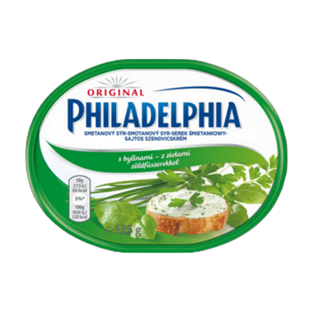 Serek Philadelphia z ziołami 125 g Serek Philadelphia z ziołami 125g