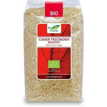 Bio Planet Cukier trzcinowy brązowy BIO 500 g Bio Planet Cukier trzcinowy brązowy BIO 500 g