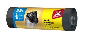 Jan Niezbędny worki na śmieci z taśmą 35 l 18szt. HD Classic