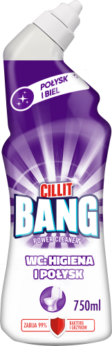 Cillit Bang środek do czyszczenia toalet 750 ml - wybiela i dezynfekuje