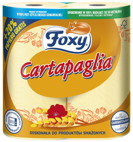 Foxy Cartapaglia Ręcznik kuchenny 2 rolki