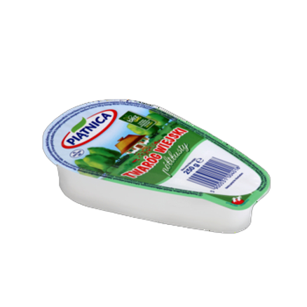 Twaróg wiejski półtłusty Piątnica 250 g Twaróg wiejski półtłusty Piątnica 250g