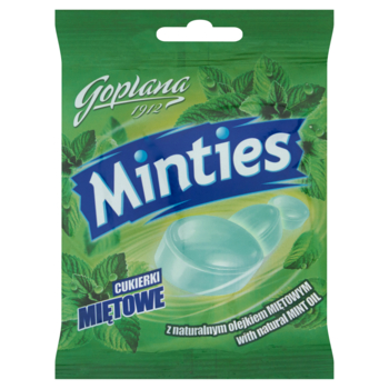 Goplana cukierki miętowe minties 90 g Goplana cukierki miętowe minties 90 g
