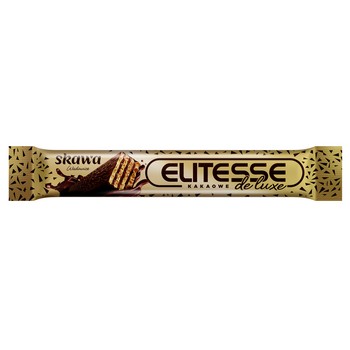 Skawa Elitesse De Luxe Wafelek z kremem kakaowym w czekoladzie 20 g Skawa Elitesse De Luxe Wafelek z kremem kakaowym w czekoladzie 20 g
