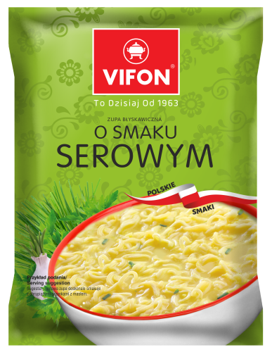 Vifon Zupa błyskawiczna Serowa Polskie Smaki 65 g