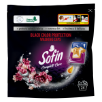 Sofin black color protection washing caps 24szt.
