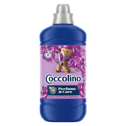 Coccolino purple orchid & blueberries płyn do płukania tkanin o zapachu orchidei i czarnych jagód 1,275 l