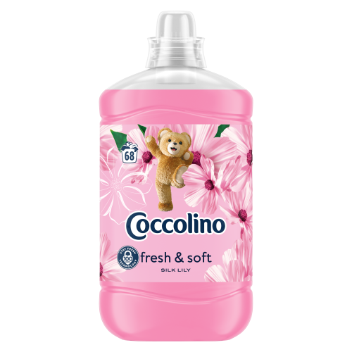 Coccolino silk lily płyn do płukania tkanin o zapachu kwiatów lilii 1,7 l