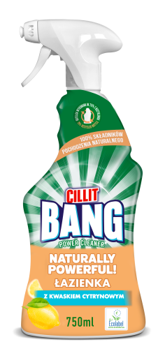 Cillit bang naturally powerful łazienka 750 ml