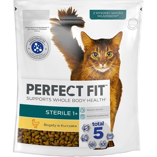 Perfect fit sterile 1+ bogaty w kurczaka 750 g Perfect fit sterile 1+ bogaty w kurczaka 750 g