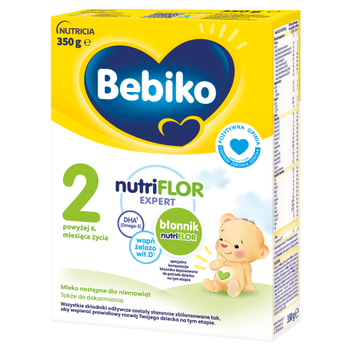 Bebiko 2 Mleko następne dla niemowląt powyżej 6 mc 350 g Bebiko 2 Mleko następne dla niemowląt powyżej 6 mc 350 g