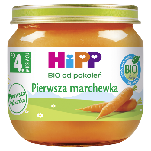 HiPP BIO Pierwsza marchewka po 4. miesiącu 80 g