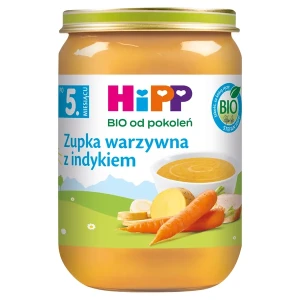 HiPP BIO Zupka jarzynowa z indykiem po 5 miesiącu 190 g