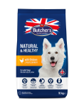 Butcher's Natural&Healthy, sucha karma dla psa, z kurczakiem, 10 kg