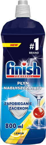 Finish plyn nabłyszczający shine&protect 800 ml cytrynowy