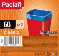 Paclan classic worki na śmieci 60 l 40 szt