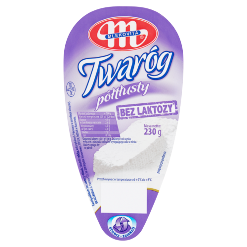 Twaróg klinek półtłusty bez laktozy 250 g Mlekovita twarog-poltlusty-bez-laktozy.jpg