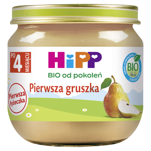 Pierwsza gruszka HiPP BIO 80 g