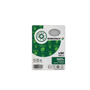 Guillin polska talerze papierowe typu kraft średnica 18cm 50szt