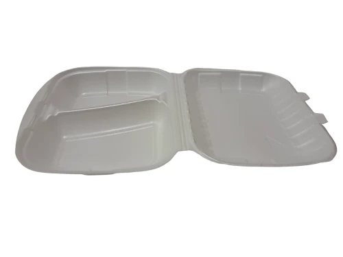 Huhtamaki menubox 2 dzielny biały styropianowy xps (50 szt.) Huhtamaki menubox 2 dzielny biały styropianowy xps (50 szt.)