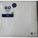 Duni serwetki 2 warstwowe 40x40 cm biały 125 szt.