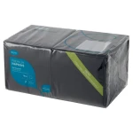 Duni serwetka bio dunisoft 20 x 20 cm czarny 180 szt.