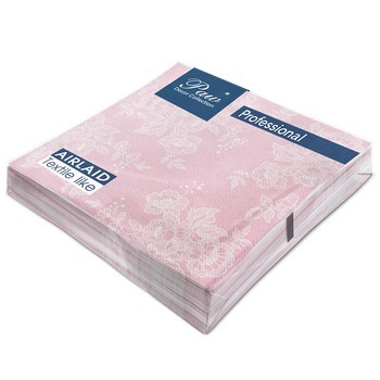 Serwetka paw professional dinner soft lace (rosa), serwetki 1-warstwowe 40x40cm składane 45383 50 szt. w paczce. wykonane z airlaid. Serwetka paw professional dinner soft lace (rosa), serwetki 1-warstwowe 40x40cm składane 45383 50 szt. w paczce. wykonane z airlaid.